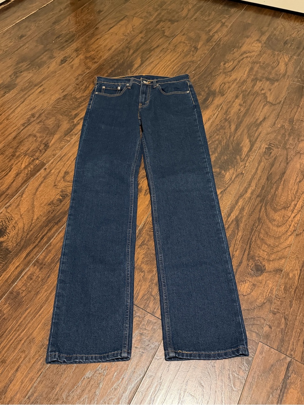 Levi’s men’s 514 dark wash jeans size 28x32